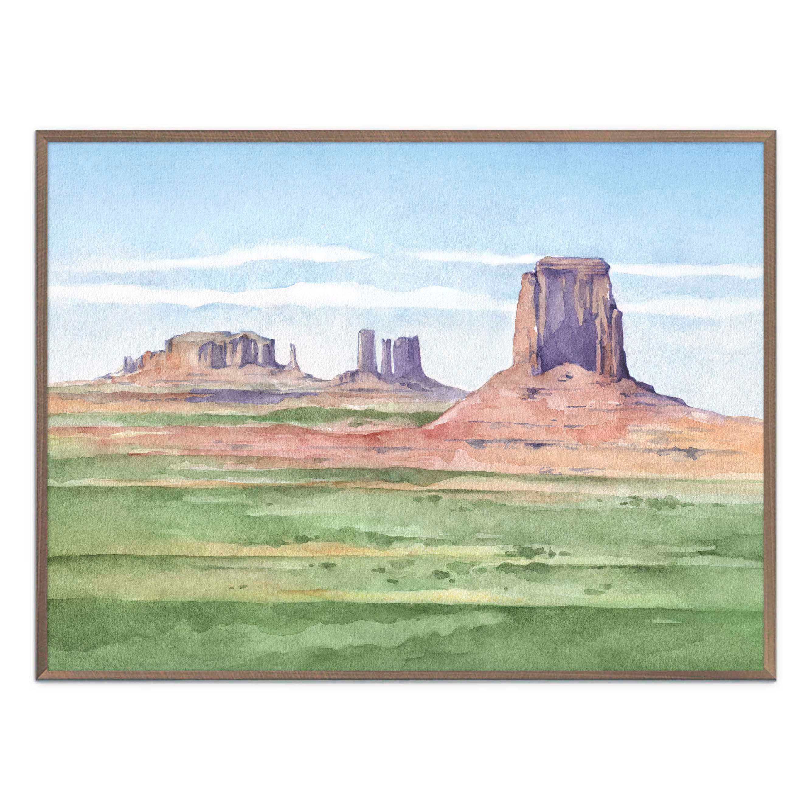 Monument Valley Poster - Etsy