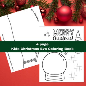 Christmas Eve Kids Bulletin
