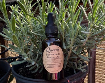 Aceite para barba Backwoods: Domina, fortalece y acondiciona