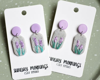 Lavender Spring Earrings