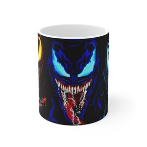 Venom, carnage and riot coffee cup/mug