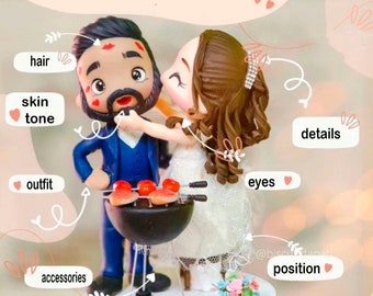 muñecos de boda personalizados , figuras de matrimonio
