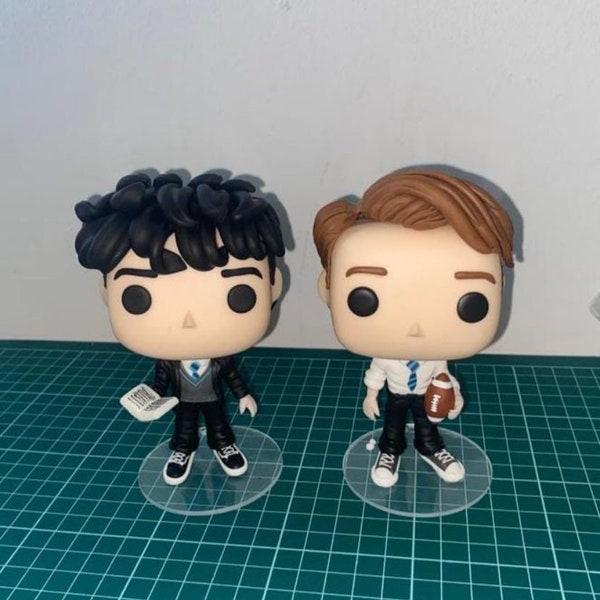 Funko pop Heartstopper, Nick Nelson et Charlie Spring