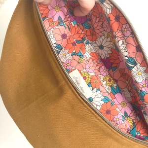 floral patterned fanny pack