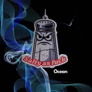 Autogeurboom "Zout als de tering" - geur Oceaan