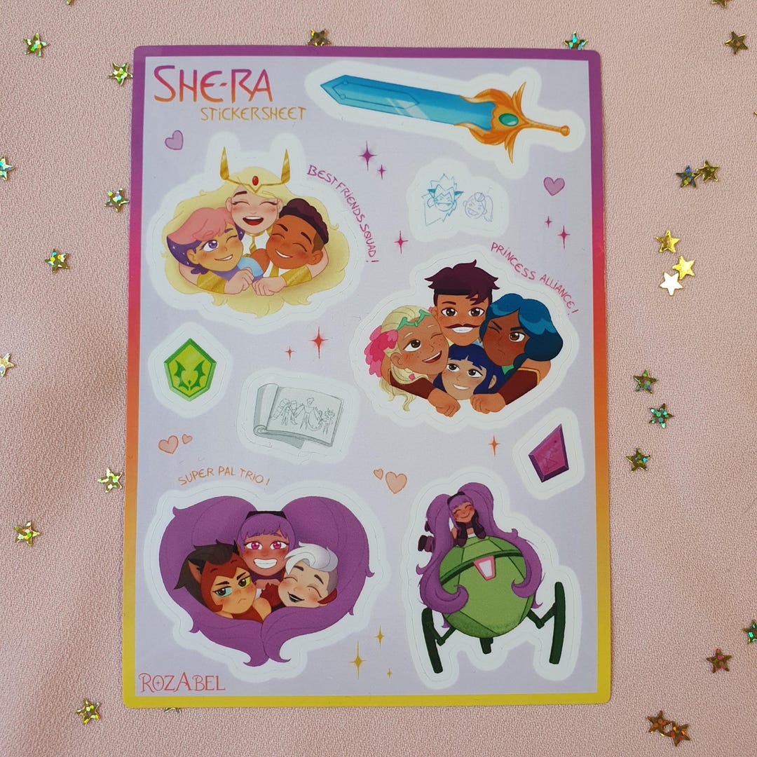 Shera Stickersheet - Etsy
