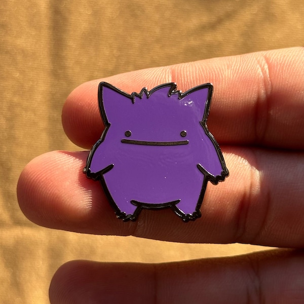 Gengar Pin Ditto Gengar Hard Enamel Pin