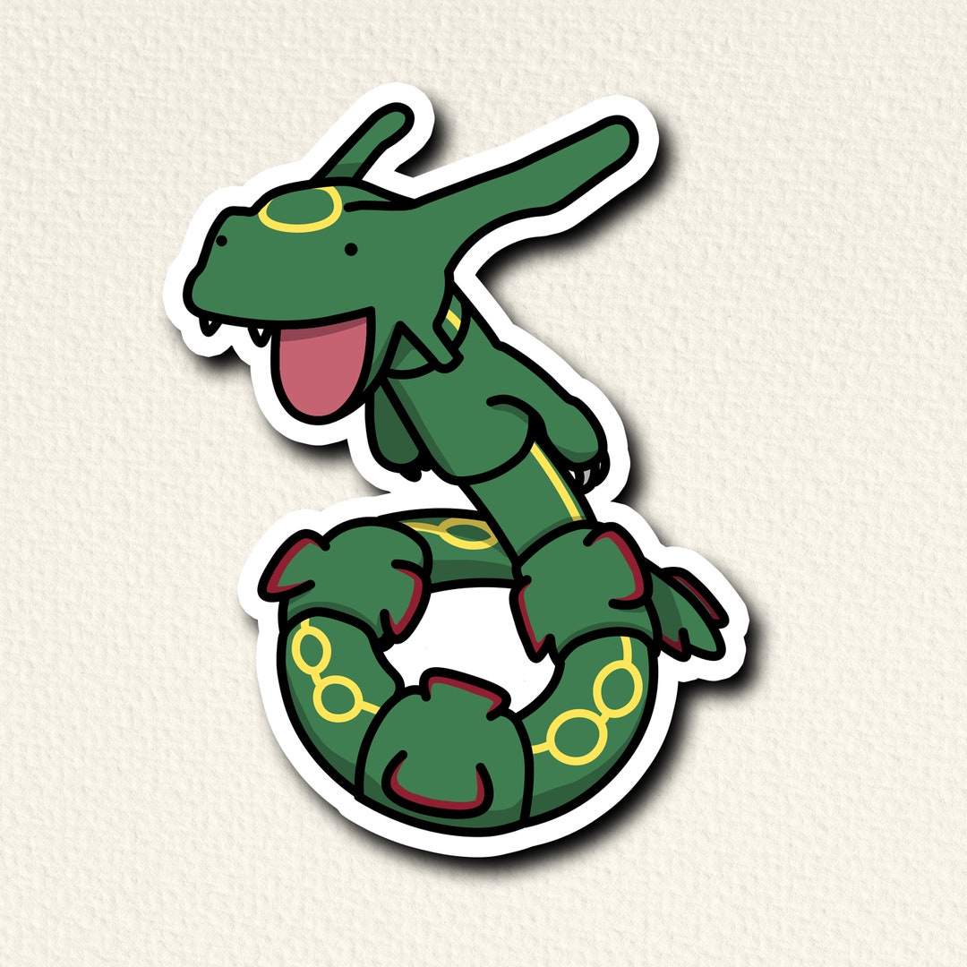 Rayquaza Corrupted Sticker - Rayquaza Corrupted - Discover & Share