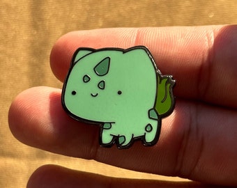 Bulbasaur Pin BulbaDoodle DoodleMon Hard Enamel Pin