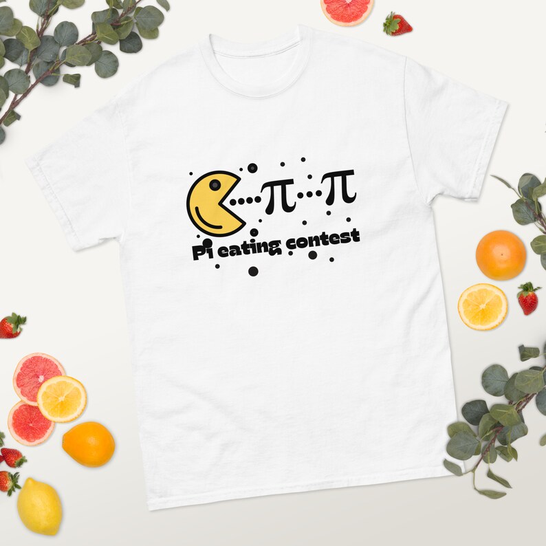 Funny Math Apparel Pi Eating Contest Pie Pun Funny Apparel Etsy