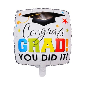 Graduation Balloons-Congrats Grad-Graduation Party-Graduate-Graduation Party Decor-Bright Future-2023 Graduate-Graduation Decorations