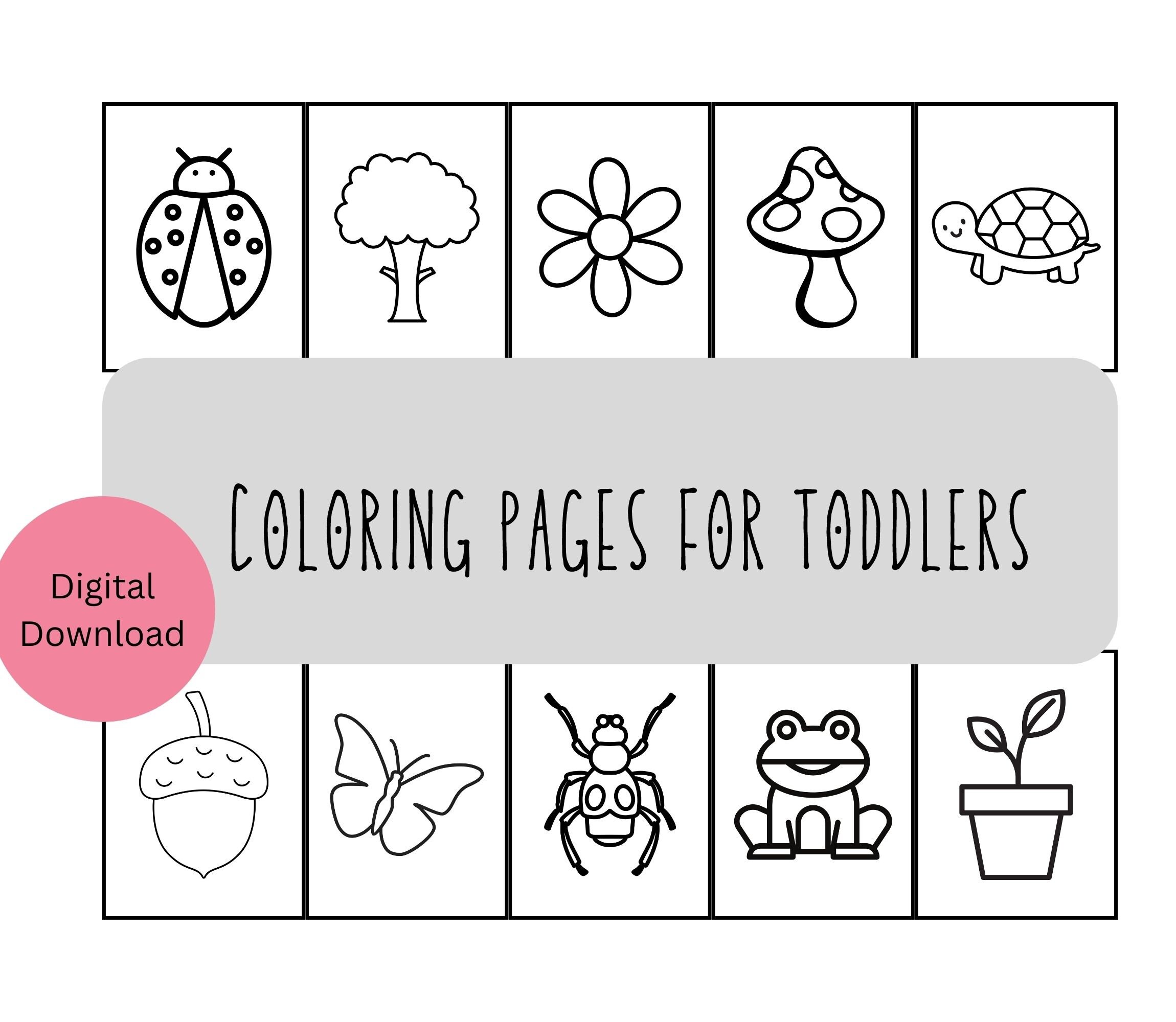 Nature Coloring Pages Printable Coloring Pages Toddler Coloring Pages ...
