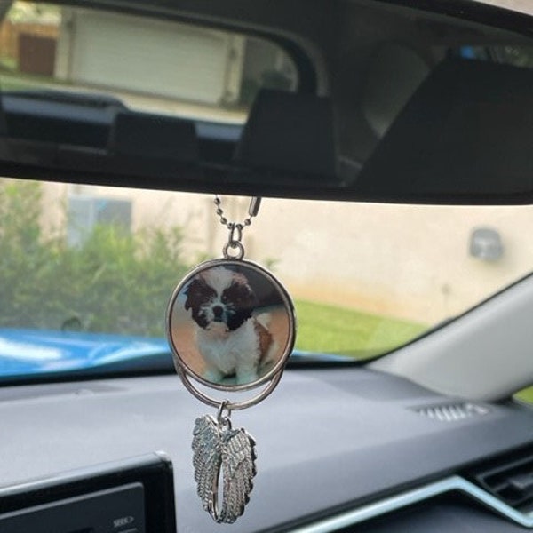 Guardian Angel Rear View Mirror Etsy