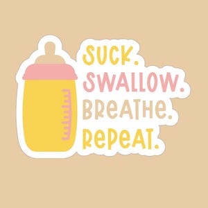 Succhia. Deglutisci. Respira. Ripeti. / Adesivo TIN