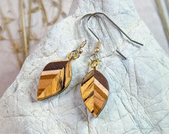 Handmade Wooden Earrings
