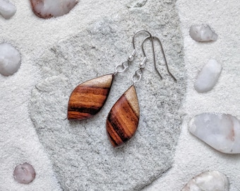 Handmade Wooden Earrings