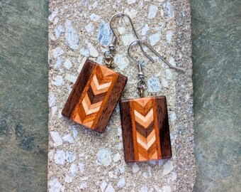 Handmade Wooden Earrings