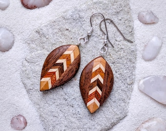 Handmade Wooden Earrings
