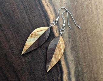Handmade Wooden Earrings