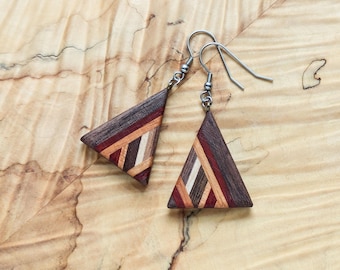 Handmade Wooden Earrings