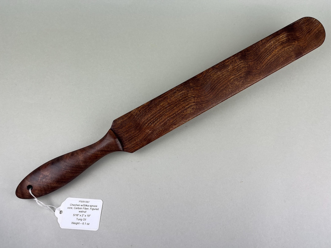 Long Narrow "spanking" Ruler Made With Chechen and Sitka Spruce ...