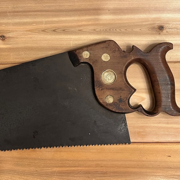 Early Disston (no son) hand saw