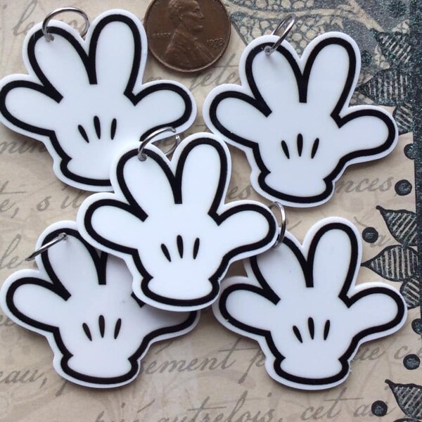 Mickey Mouse Gloves Etsy