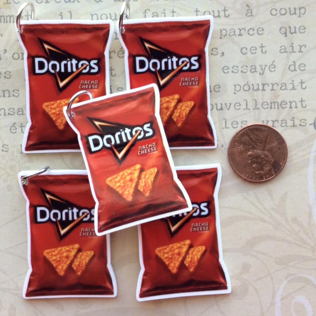 5 Doritos Potato Chips Planar Flatback Charms/ Doritos Potato Etsy