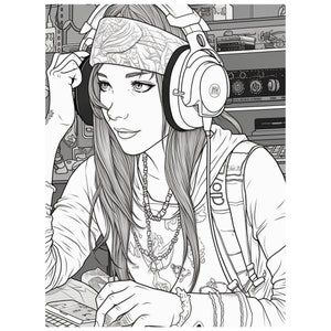 26 Gamer Girl Coloring Pages Printable Coloring Book Coloring Pages for ...