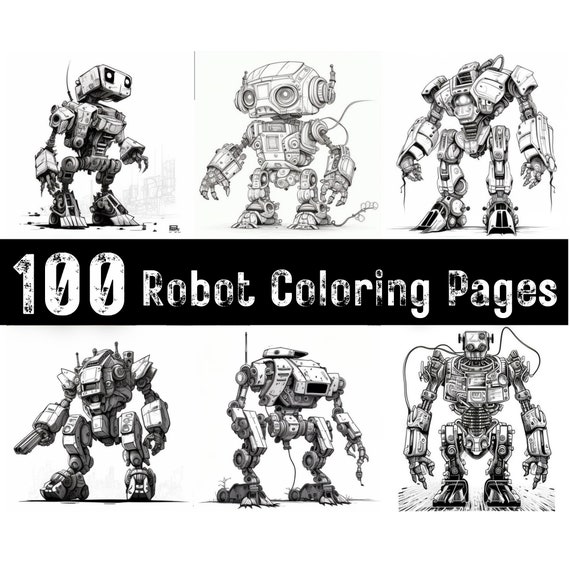Robot Check  Coloring pages, Free adult coloring pages, Adult