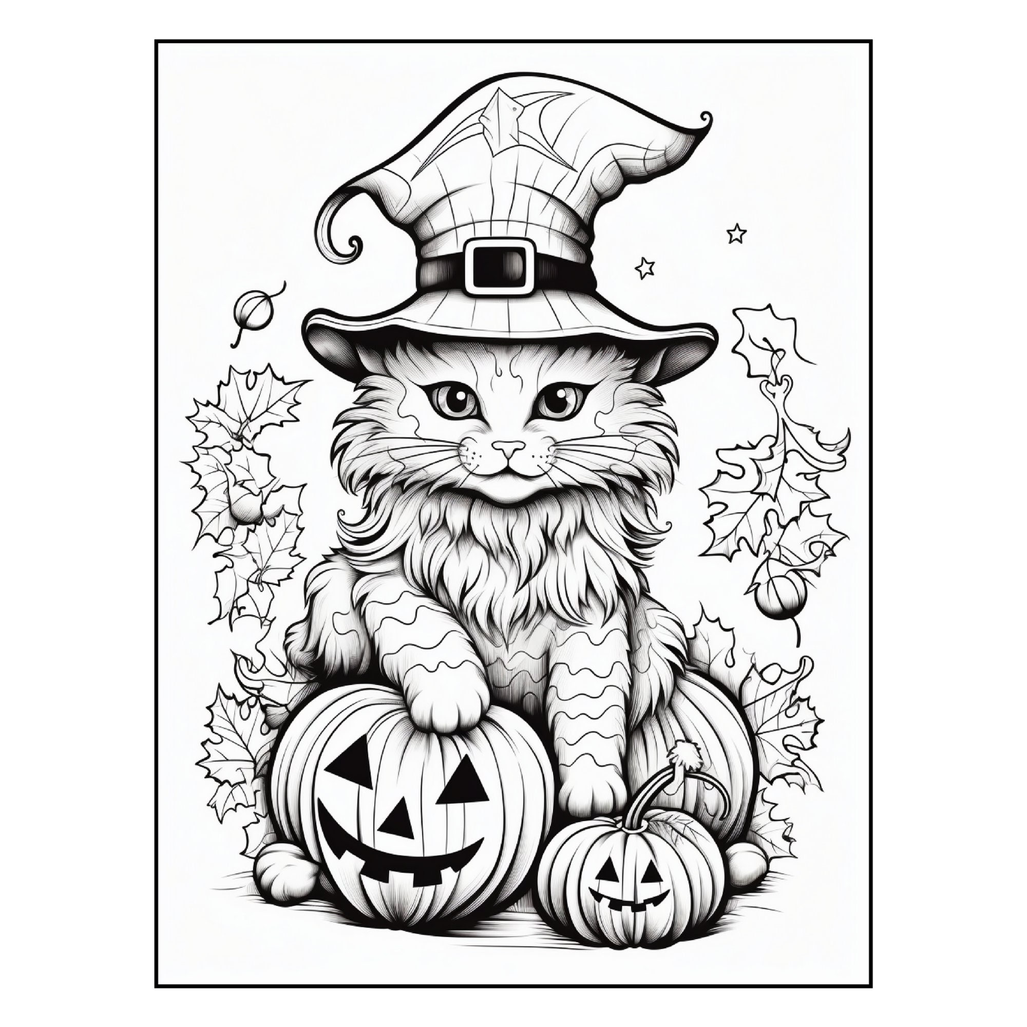 100 Halloween Coloring Pages Horror Printable Coloring Book - Etsy