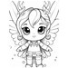 100 Little Fairy Coloring Pages Cute | Printable Coloring Book ...