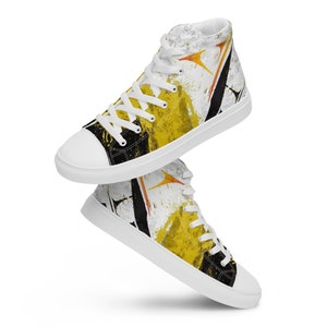 Women’s high top canvas shoes