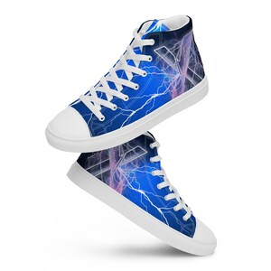 Women’s high top canvas shoes