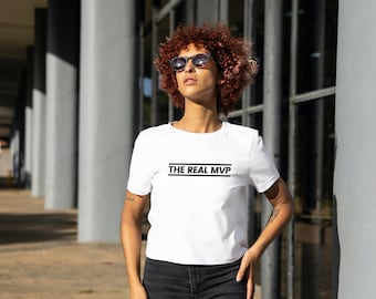 The Real MVP Adult Unisex Short Sleeve Tee