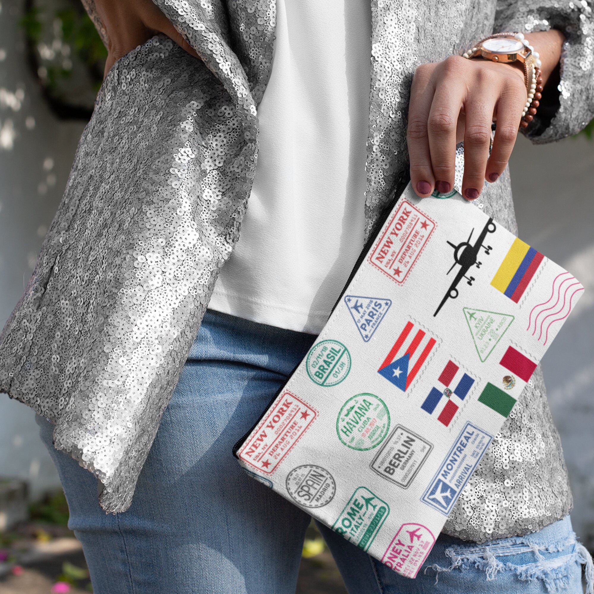 Clutches, Personalised Accessories, Clothing & Homeware