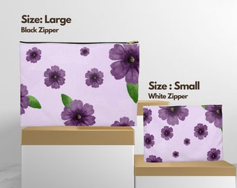 Purple Lover Accessory Pouch, Cosmetic Make-up Bag, Phone Accessories Bag