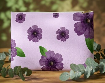 Purple Lover Accessory Pouch, Cosmetic Make-up Bag, Phone Accessories Bag