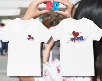 WEPA Dame Salsa Unisex T-shirt, Boricua Unisex Jersey Short Sleeve Tee