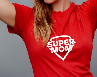 Super Mom Super Hero T-shirt, Mother's Day Gift