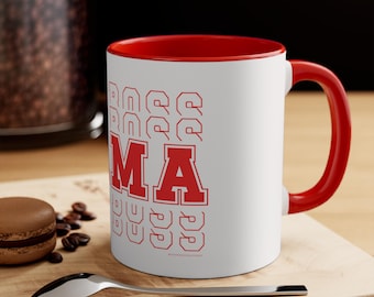 Personalize - Boss Mama Coffee Mug, Gift for Mom, Mom Life, Mother's Day