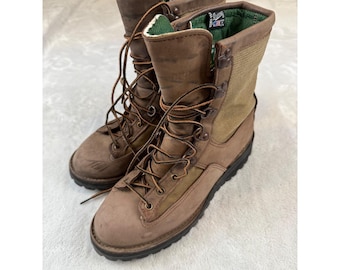 Męskie buty myśliwskie Danner Gore-Tex 400G z izolacją, brązowe, skórzane, rozmiar 8 1/2