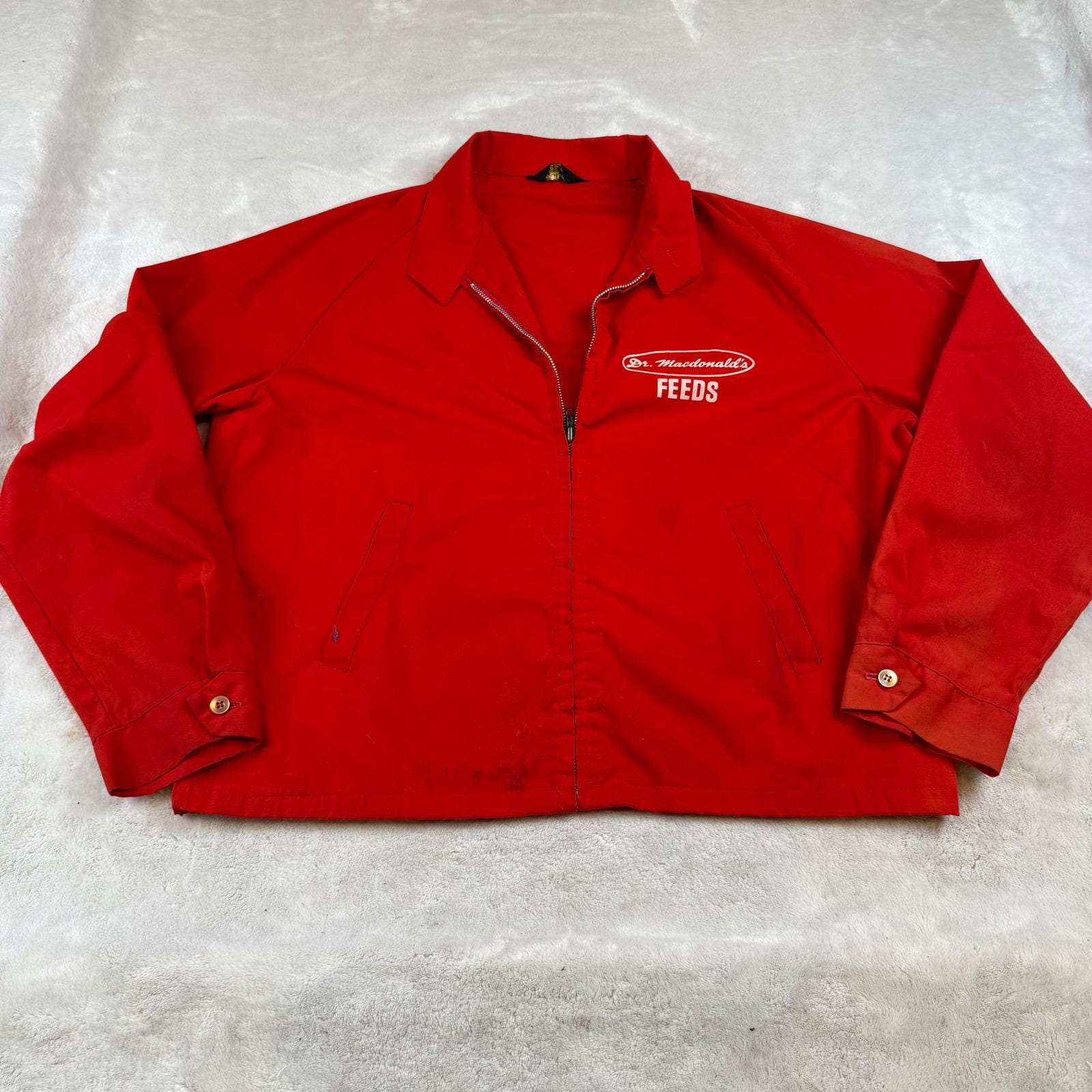 60s usa製 【Sir Jac】 ハリントンジャケット 襤褸 36 60s-'70s Sir Jac®︎ 「HARRINGTON JACKET (TALON ZIPPER)」 