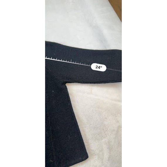 Pendleton Black 100% Wool Button Front Cardigan S… - image 6