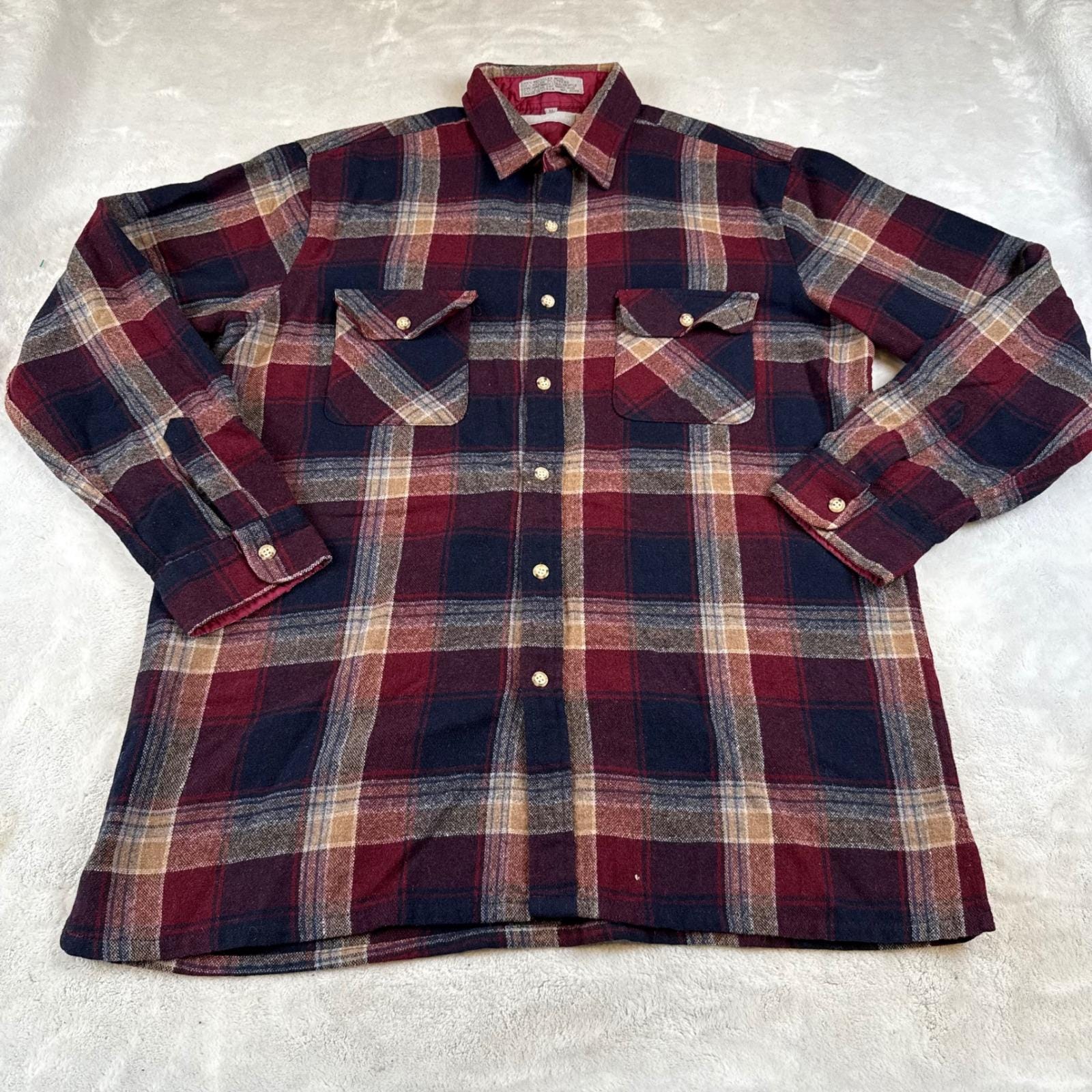 WOOL FLANNEL SHIRTS Mサイズ バーガンディ Särmä Wool Flannel Shirt (Old Version) – Varusteleka