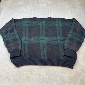 Vintage Lands End Cotton Sweater - Etsy - Page 2