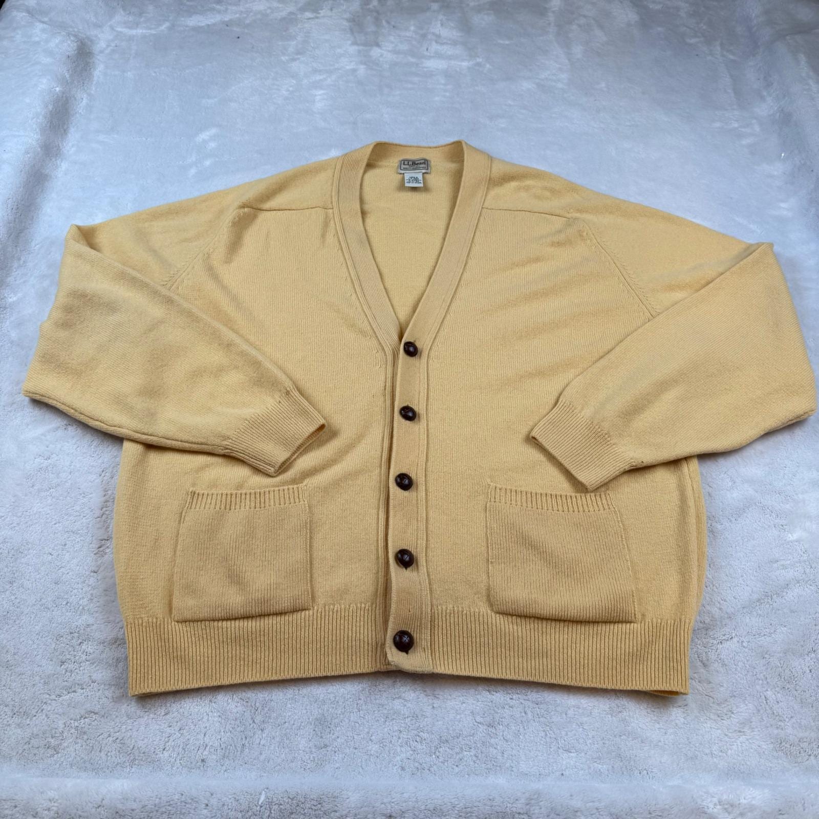Cardigan En Laine Brunello Cucinelli Pour Homme - Taille IT 54/XL - Jaune Pâle
