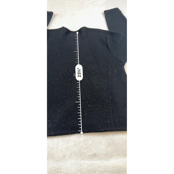 Pendleton Black 100% Wool Button Front Cardigan S… - image 5