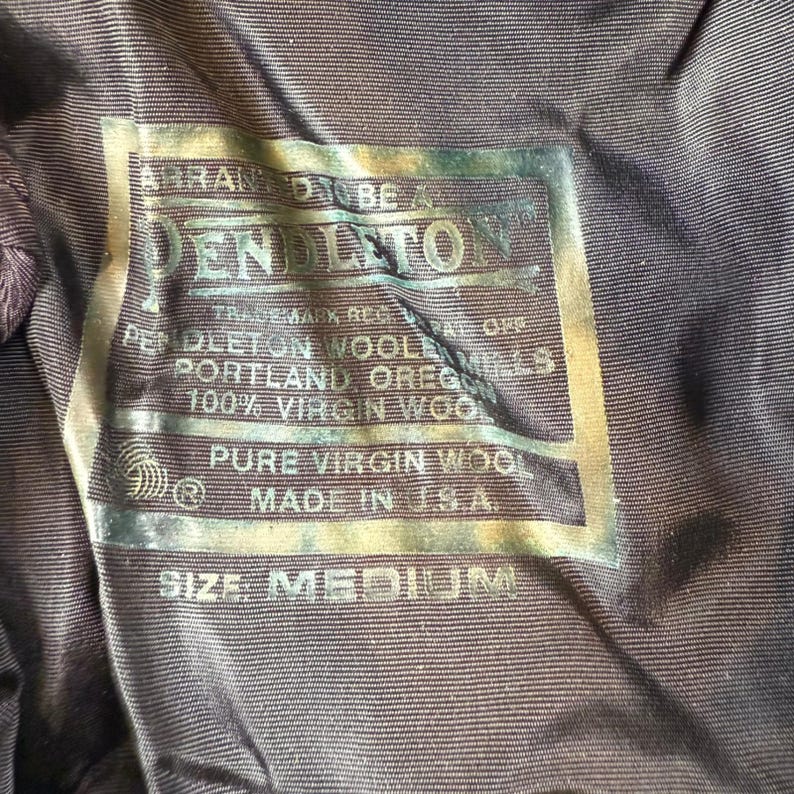 Pendleton Mens Brown Gray Tweed 100% Virgin Wool Flat Cap Newsboy Hat Medium USA image 4