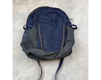 Vintage 90s Patagonia 25L Messenger Rucksack Bag Blue Black
